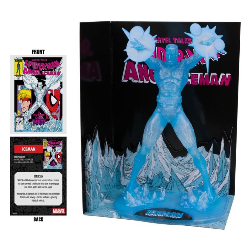 Marvel Collection PVC Statue 1/6 Iceman (Marvel Tales no.229) (Red Platinum Edition) 29 cm
