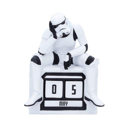 Original Stormtrooper Calendrier perpétuel What a Day 14 cm