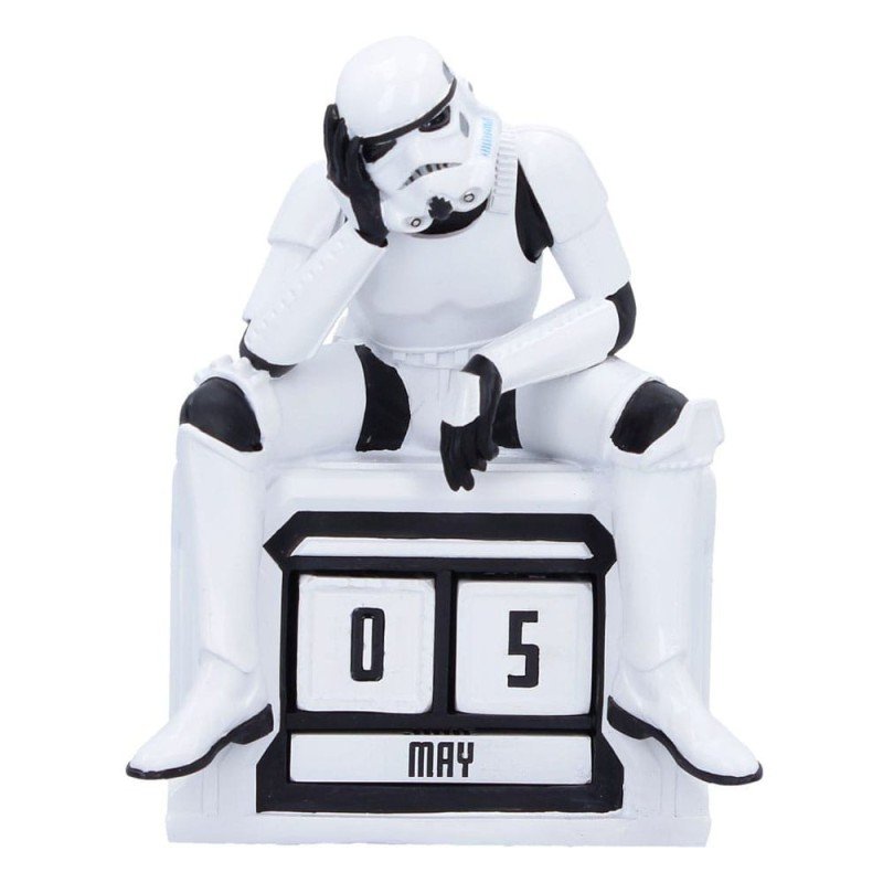 Original Stormtrooper Calendrier perpétuel What a Day 14 cm