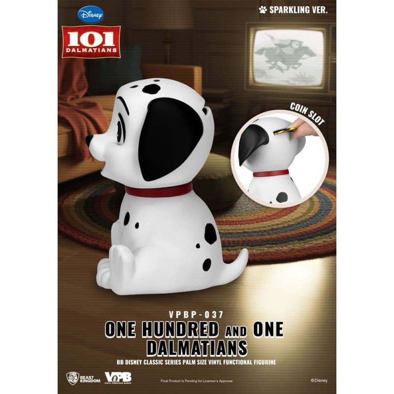 Disney: Classic Piggy Bank tirelire One Hundred and One Dalmatians (4) 12 cm