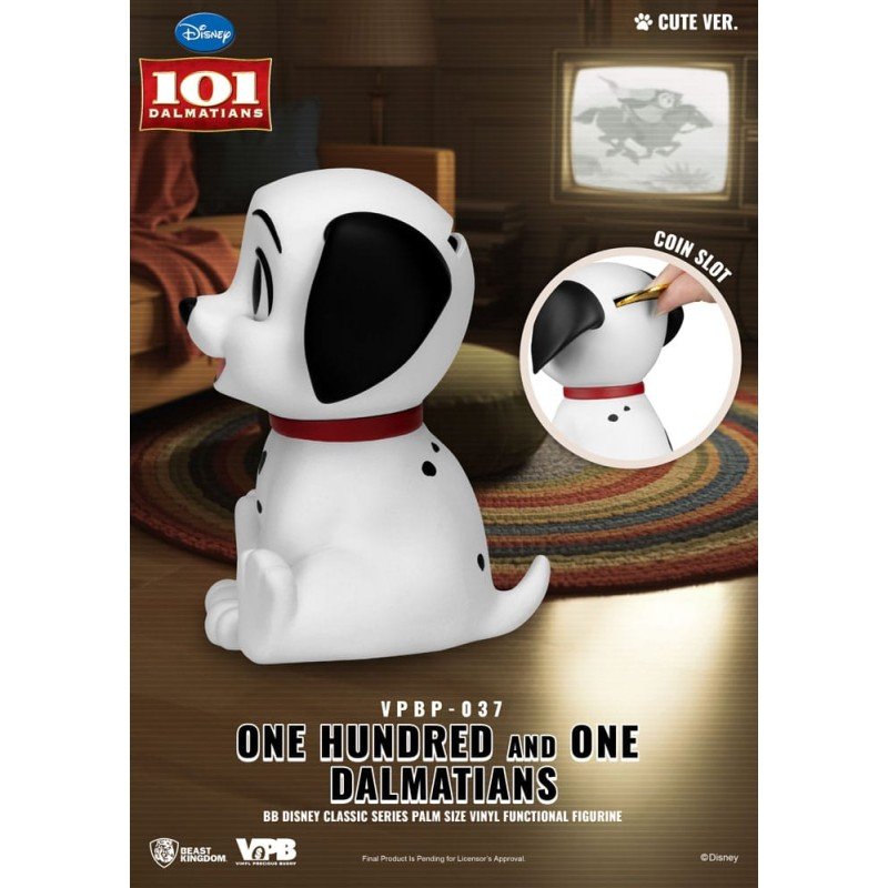 Disney: Classic Piggy Bank tirelire One Hundred and One Dalmatians (4) 12 cm