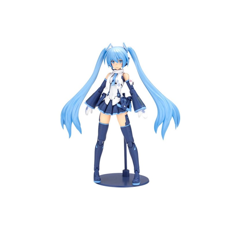 Frame Arms Girl x Hatsune Miku figurine Plastic Model Kit Frame Music Girl Snow Miku Another Color Ver. 15 cm 