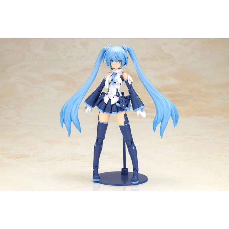 Frame Arms Girl x Hatsune Miku figurine Plastic Model Kit Frame Music Girl Snow Miku Another Color Ver. 15 cm 