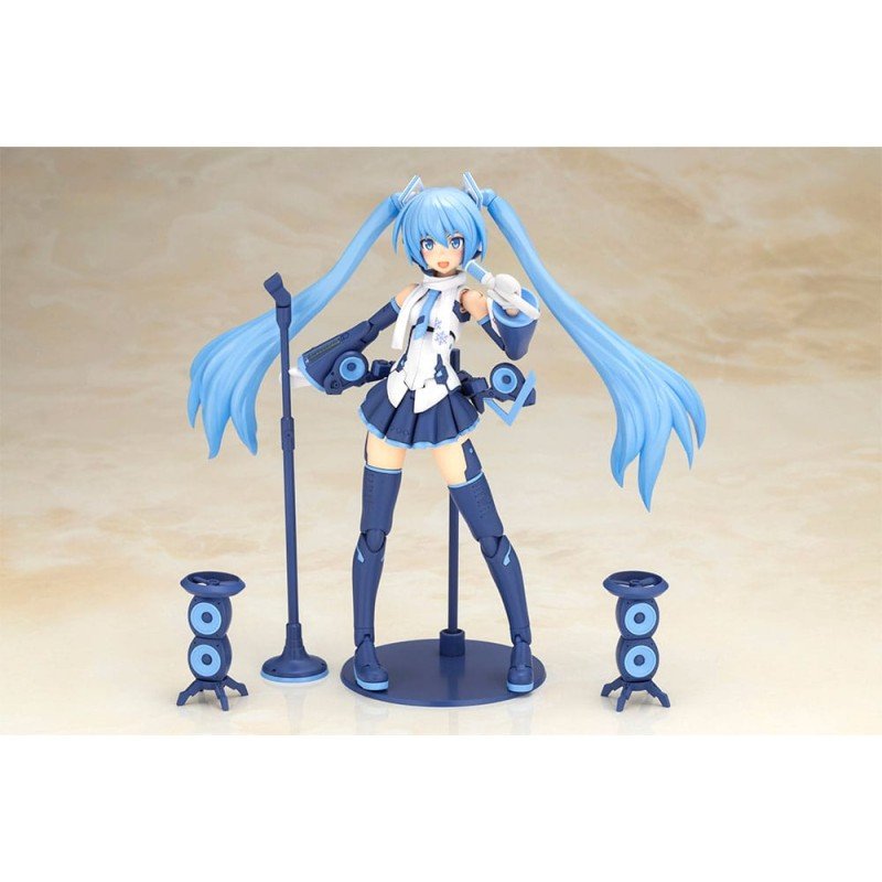 Frame Arms Girl x Hatsune Miku Plastic Model Kit Frame Music Girl Snow Miku Another Color Ver. 15 cm 
