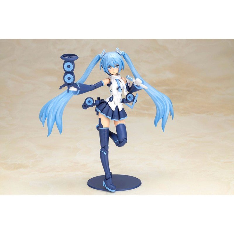 Frame Arms Girl x Hatsune Miku figurine Plastic Model Kit Frame Music Girl Snow Miku Another Color Ver. 15 cm 