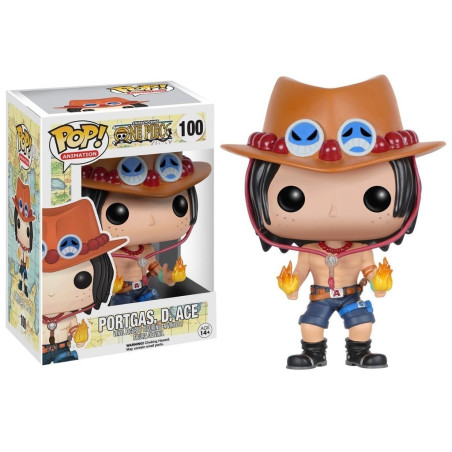 One Piece Figurine Funko POP! Animation Vinyl Portgas D. Ace 9 cm