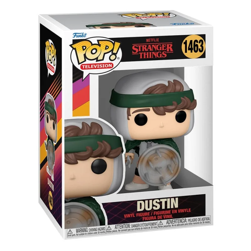 Stranger Things Figuur Funko POP! TV Vinyl Hunter Dustin 9 cm | 889698721370