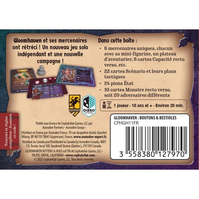 Gloomhaven - Knopen & Beestjes