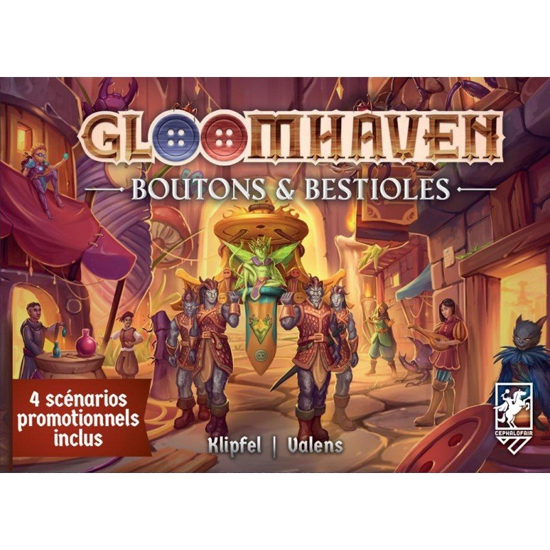 Gloomhaven - Boutons & Bestioles