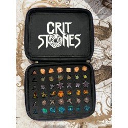 CritStones Dice Case Arcanum Red