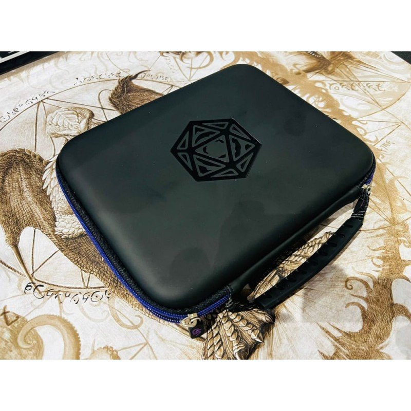 CritStones Dice Case Arcanum Blue