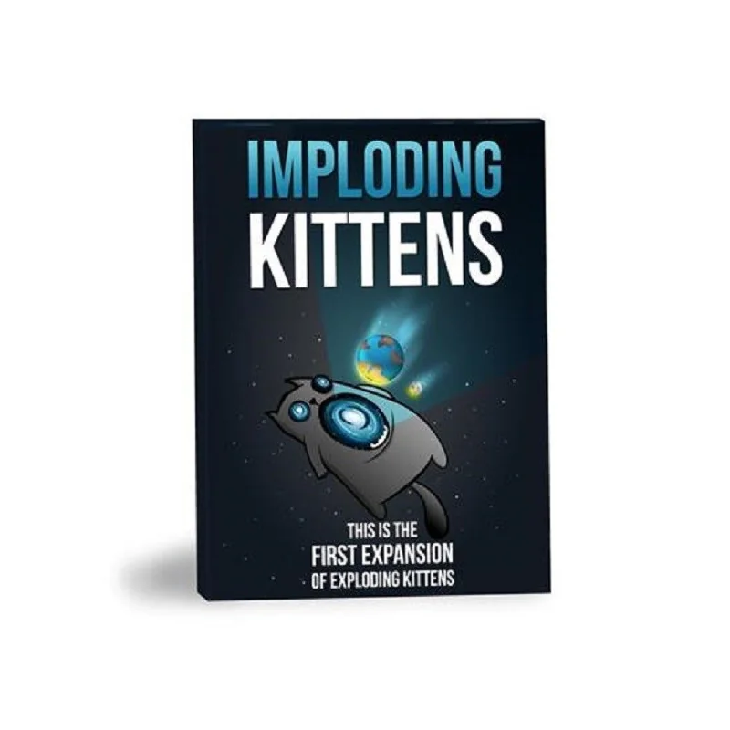 Spel: Exploding Kittens : Imploderende Kittens
Uitgever: Exploding Kittens
Engelse versie