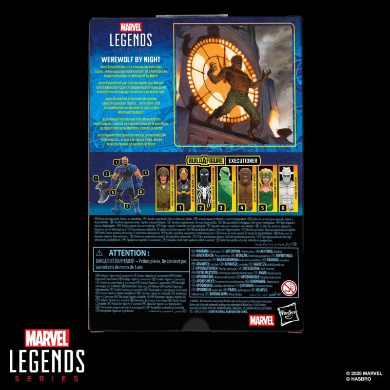 Marvel Legends Action figurine Werewolf by Night (BAF: Executioner) 15 cm
