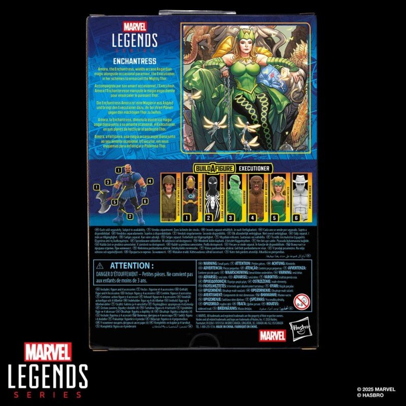 Marvel Legends Action Figure Enchantress (BAF: Executioner) 15 cm