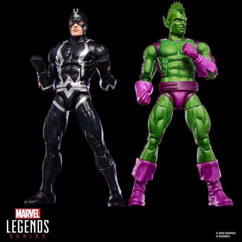 Inhumans Marvel Legends pack 2 figurines Black Bolt & Marvel's Triton 15 cm