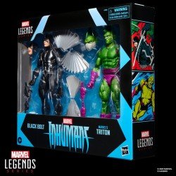 Inhumans Marvel Legends pack 2 figurines Black Bolt & Marvel's Triton 15 cm