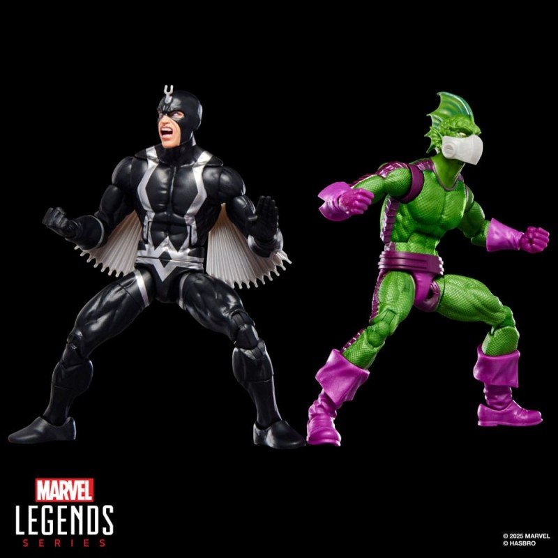 Inhumans Marvel Legends pack 2 figurines Black Bolt & Marvel's Triton 15 cm