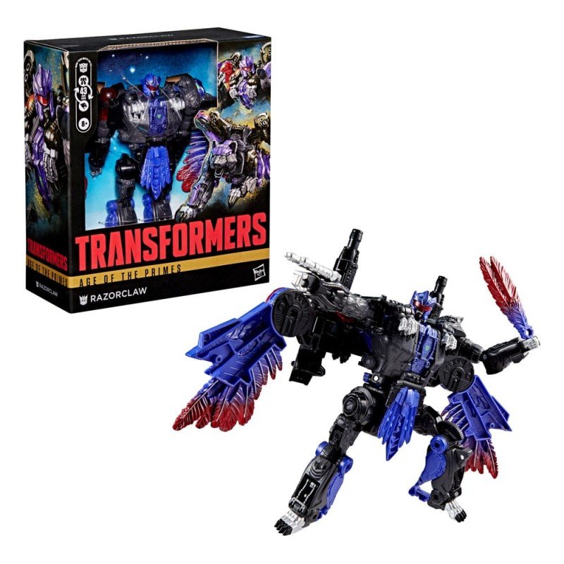 Transformers Age of the Primes Leader Class figurine Razorclaw 19 cm