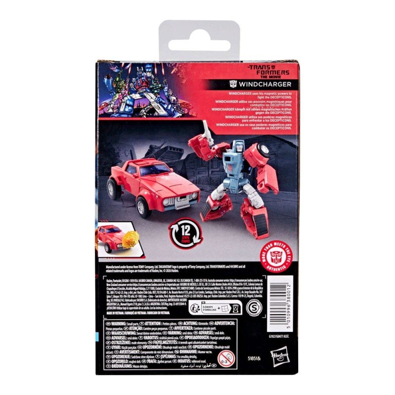 The Transformers: The Movie Studio Series Deluxe Class figurine Windcharger 11 cm