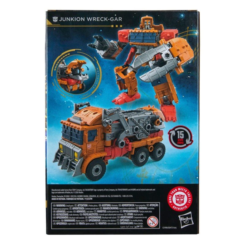 Transformers Age of the Primes Voyager Class figurine Junkion Wreck-Gar 18 cm