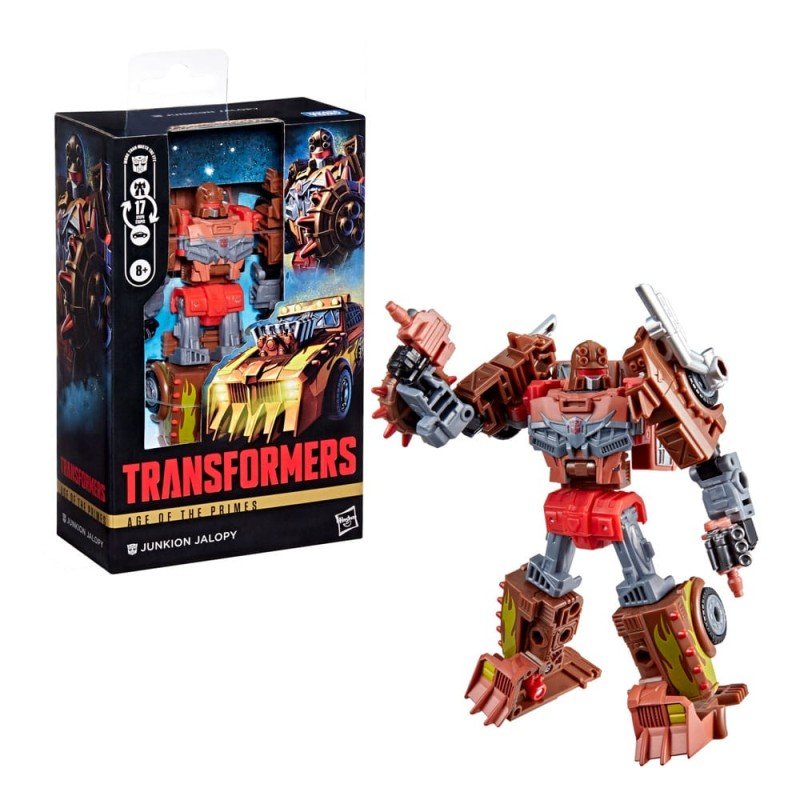 Transformers Age of the Primes Deluxe Class figurine Junkion Jalopy 14 cm
