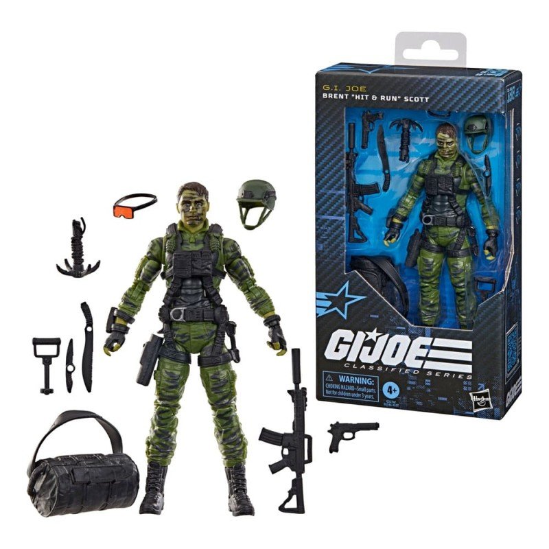 G.I. Joe Classified Series figurine Brent "Hit & Run" Scott 15 cm