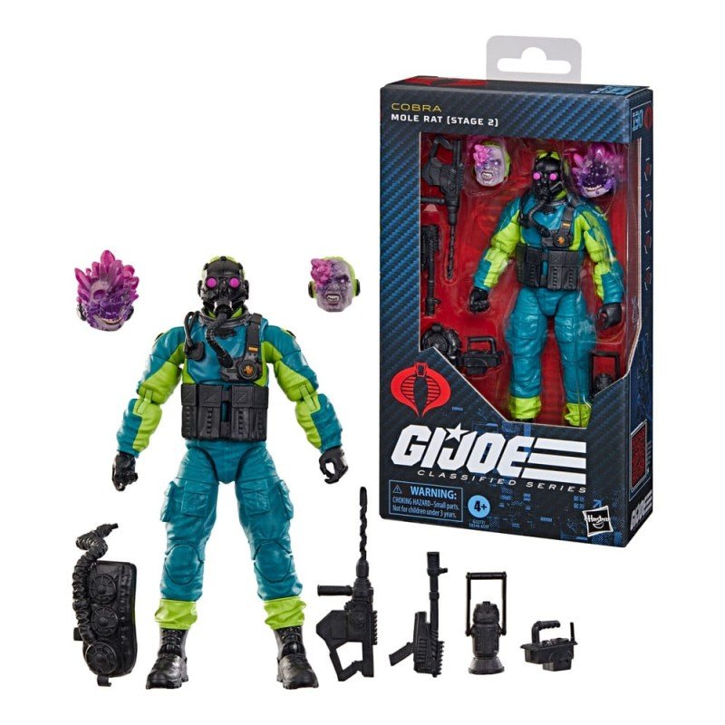 G.I. Joe Classified Series figurine Mole Rat (Stage 2) 15 cm