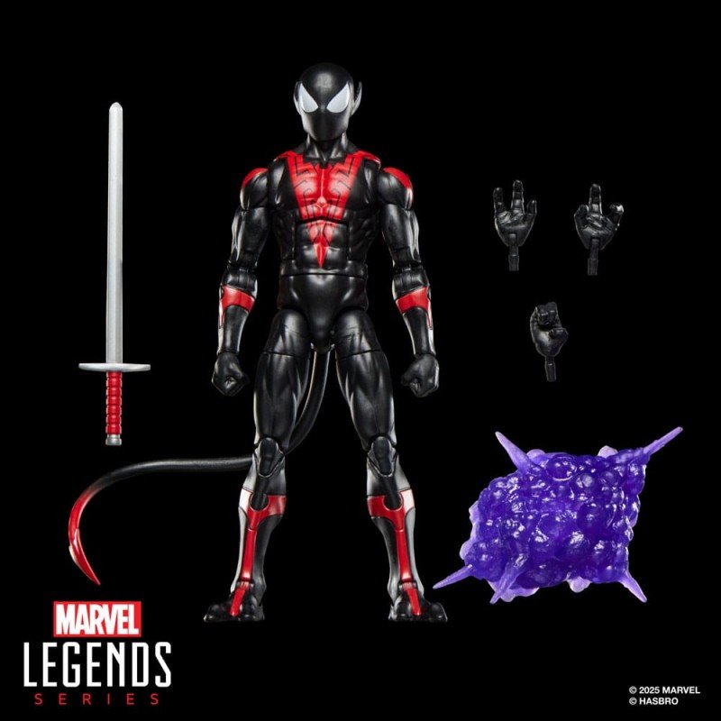 Spider-Man Marvel Legends Retro figurine Uncanny Spider-Man (Nightcrawler) 15 cm
