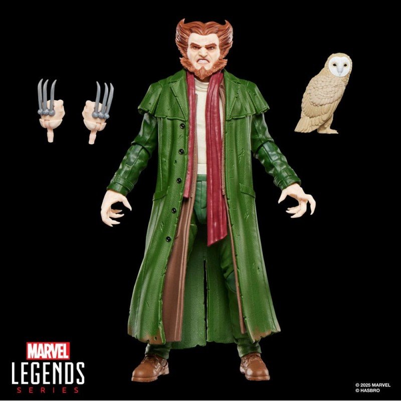 Spider-Man Marvel Legends Retro Action Figure Marvel's Owl 15 cm
