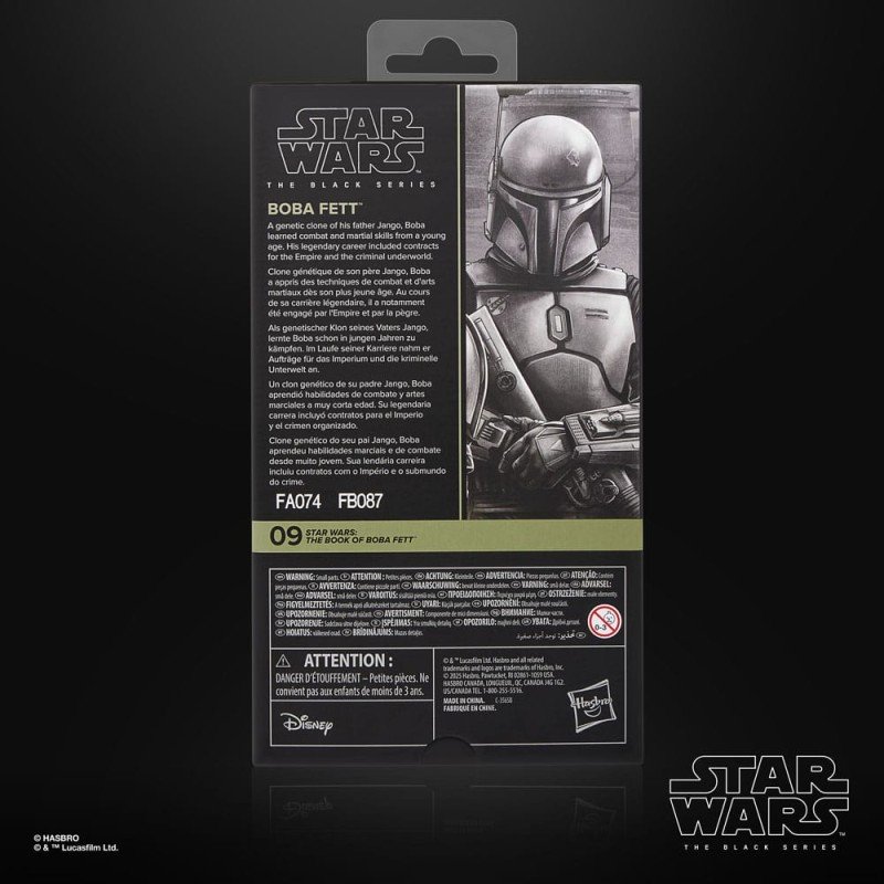 Star Wars: The Book of Boba Fett Black Series Action Figure Boba Fett 15 cm