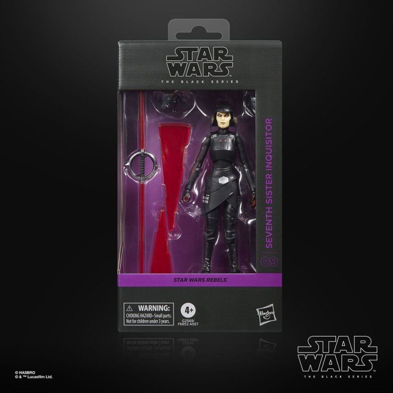 Star Wars: Rebels Black Series figurine Seventh Sister (Inquisitor) 15 cm