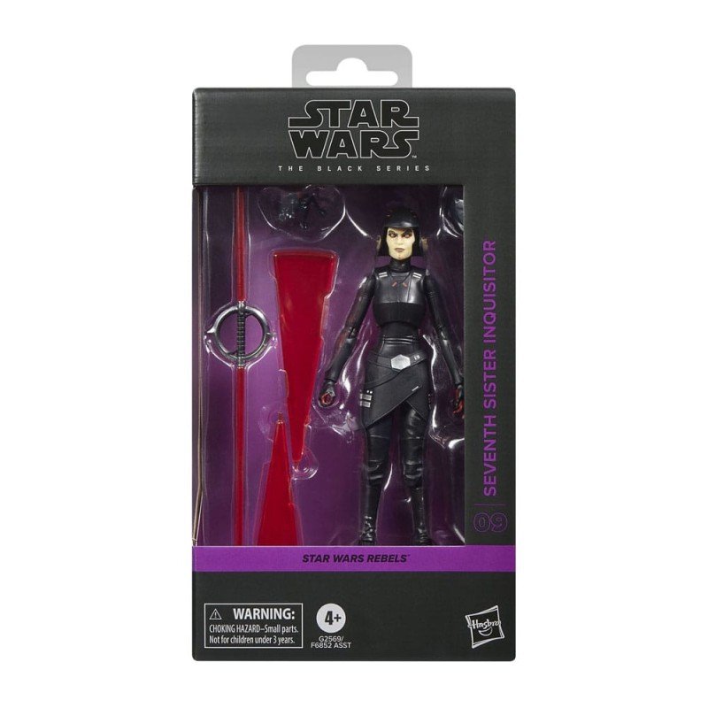 Star Wars: Rebels Black Series figurine Seventh Sister (Inquisitor) 15 cm