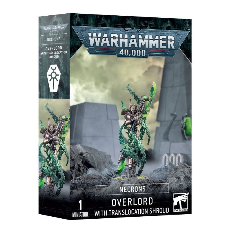 Warhammer 40,000 - Necrons: Necron Tetrarch with Phase Disruptor