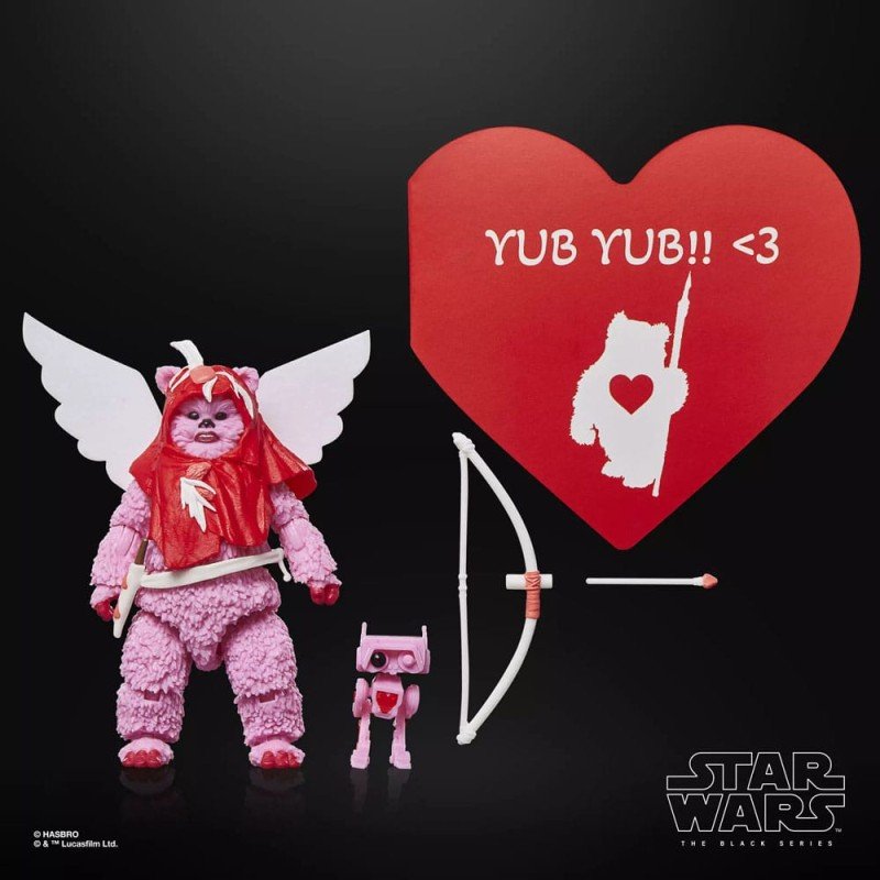 Star Wars Black Series figurine Ewok (Valentine’s Day Edition) 15 cm