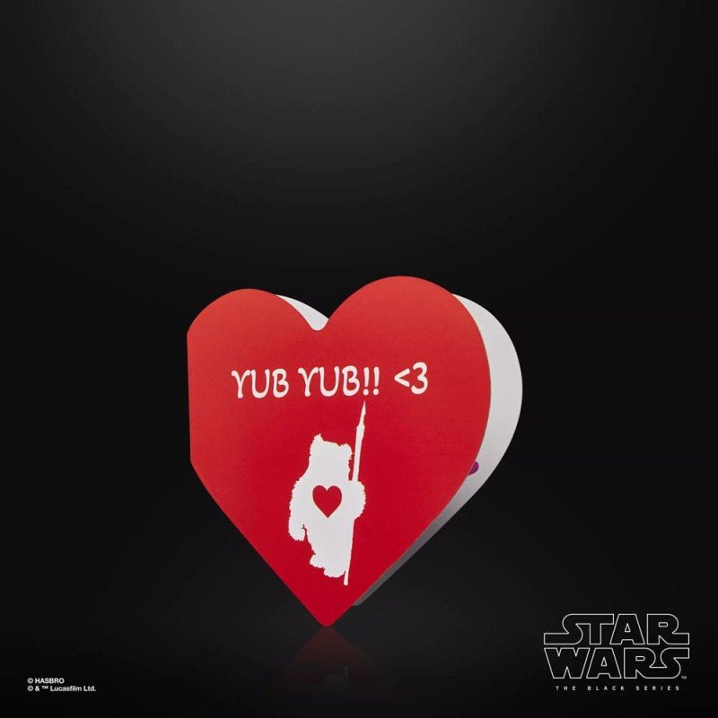 Star Wars Black Series figurine Ewok (Valentine’s Day Edition) 15 cm
