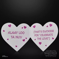 Star Wars Black Series figurine Ewok (Valentine’s Day Edition) 15 cm