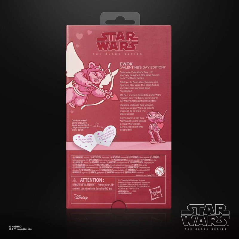 Star Wars Black Series figurine Ewok (Valentine’s Day Edition) 15 cm