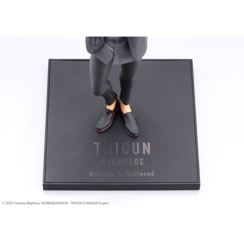 Trigun Stampede statuette PVC Oshi Works 1/8 Nicholas D. Wolfwood 22 cm  