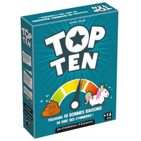 jeu : Top Ten éditeur : Cocktail Games version française