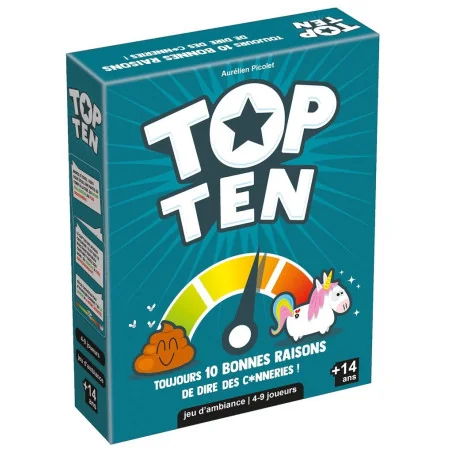 Spel: Top Tien
Uitgever: Cocktail Games
Engelse versie