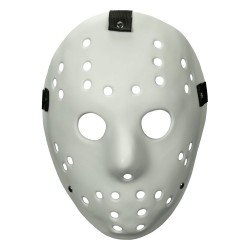 Mabry Monsters Mask White Killer Goalie 