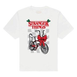 Stranger Things T-Shirt Christmas Bike (XL)