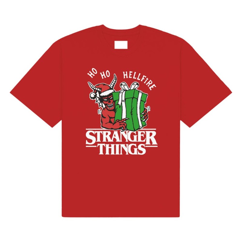 Stranger Things T-Shirt Ho Ho Hellfire (L)