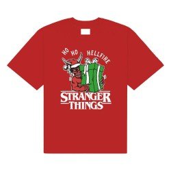 Stranger Things T-Shirt Ho Ho Hellfire (XL)