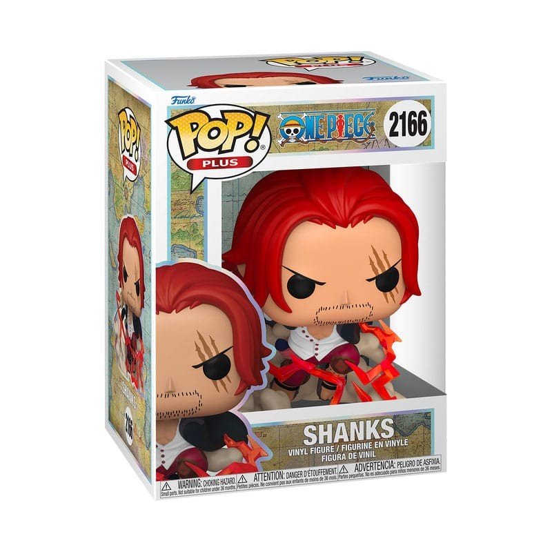 One Piece POP! Plus Vinyl Animation figurine Shanks 9 cm 
