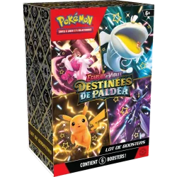 Pokémon - Destinées de Paldea (EV4.5) - Bundle - 6 boosters FR | 820650557620