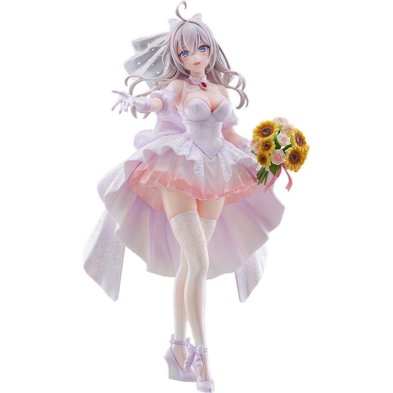 Alya Sometimes Hides Her Feelings in Russian Statue 1/7 Alisa Mikhailovna Kujou Wedding Dress Ver. 24 cm   