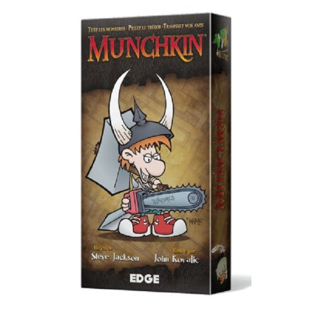 jeu : Munchkin
éditeur : Edge Entertainment
version française