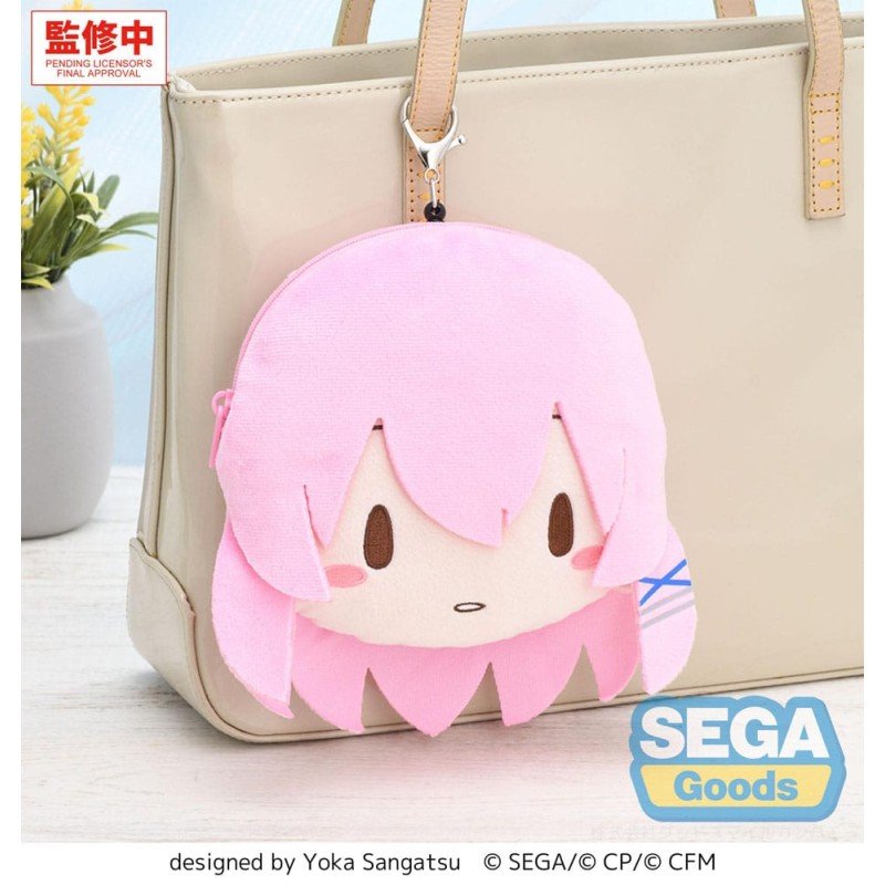 Hatsune Miku: Coloful Stage! porte-clés peluche Megurine Luka School Sekai 15 cm 