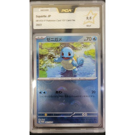 PCA - Pokémon TCG -  Squirtle JP n°061/SV-P - Pokemon Card 151 Card File - 2023